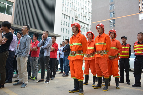 大族元亨光電2018年消防實戰演習